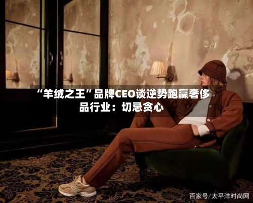 “羊绒之王”品牌CEO谈逆势跑赢奢侈品行业：切忌贪心-第3张图片