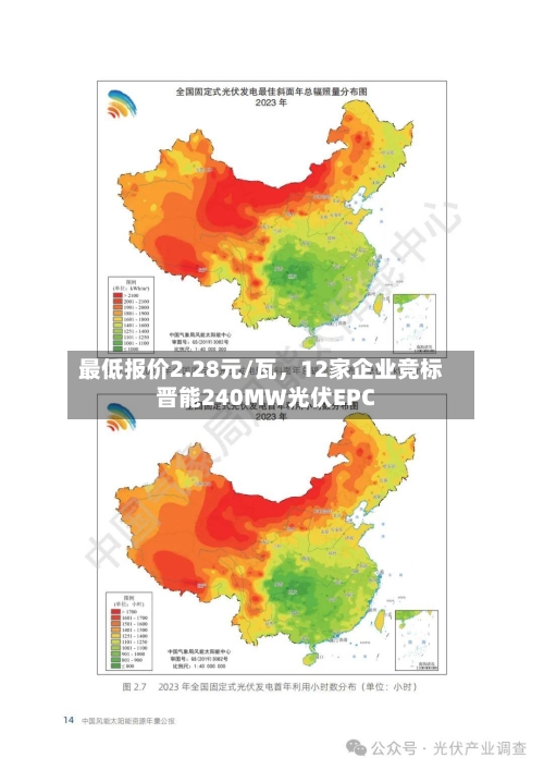 最低报价2.28元/瓦	，12家企业竞标晋能240MW光伏EPC-第2张图片