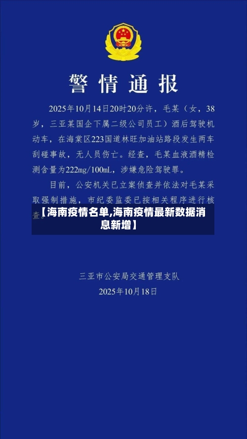 【海南疫情名单,海南疫情最新数据消息新增】-第2张图片