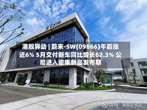港股异动 | 蔚来-SW(09866)午后涨近6% 5月交付新车同比增长62.3% 公司进入密集新品发布期-第2张图片