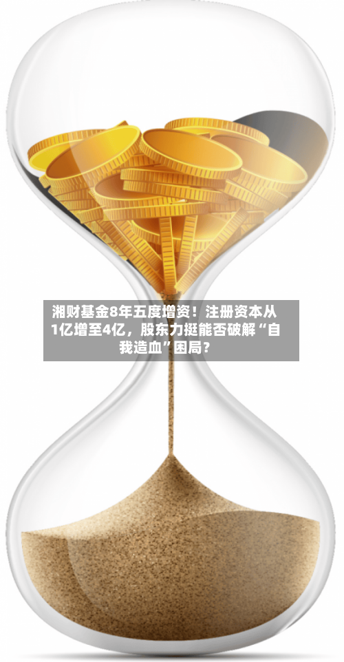 湘财基金8年五度增资！注册资本从1亿增至4亿	，股东力挺能否破解“自我造血	”困局？-第2张图片