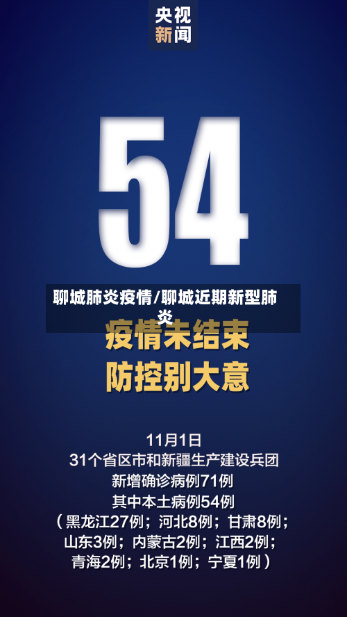 聊城肺炎疫情/聊城近期新型肺炎