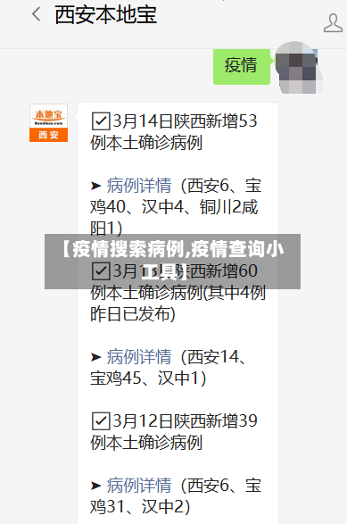 【疫情搜索病例,疫情查询小工具】-第2张图片