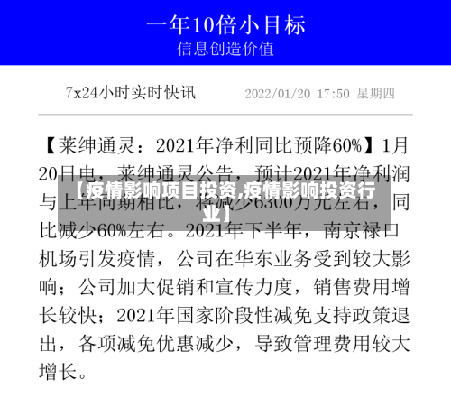 【疫情影响项目投资,疫情影响投资行业】-第2张图片