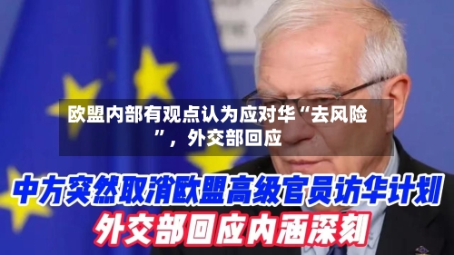 欧盟内部有观点认为应对华“去风险”，外交部回应
