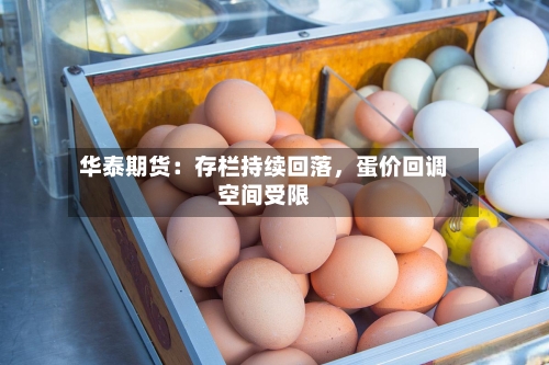 华泰期货：存栏持续回落，蛋价回调空间受限-第2张图片