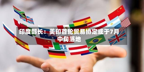 印度部长：美印首轮贸易协定或于7月中旬落地