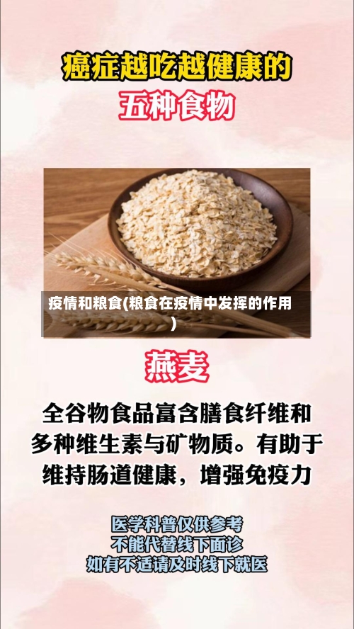 疫情和粮食(粮食在疫情中发挥的作用)