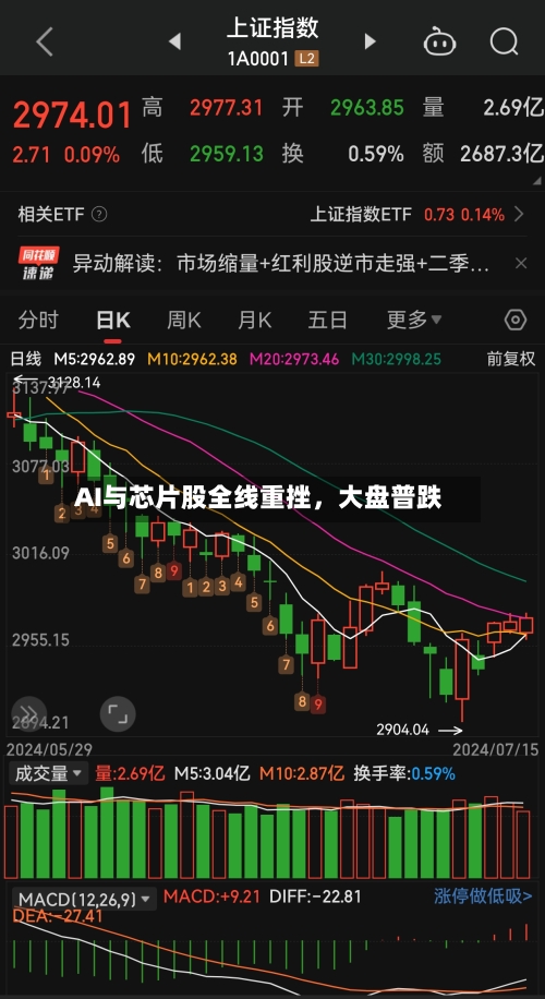 AI与芯片股全线重挫，大盘普跌-第2张图片
