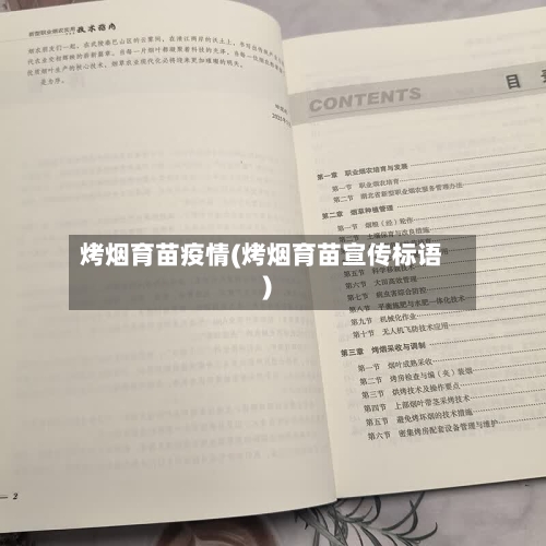 烤烟育苗疫情(烤烟育苗宣传标语)-第2张图片