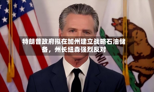 特朗普政府拟在加州建立战略石油储备，州长纽森强烈反对-第3张图片