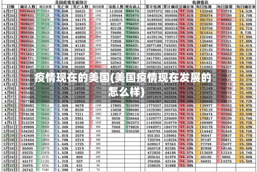 疫情现在的美国(美国疫情现在发展的怎么样)-第2张图片