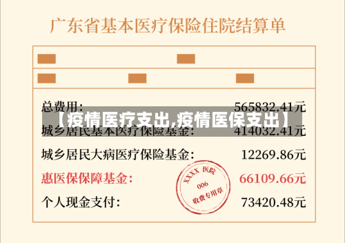 【疫情医疗支出,疫情医保支出】