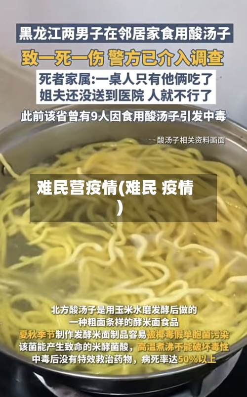 难民营疫情(难民 疫情)-第2张图片