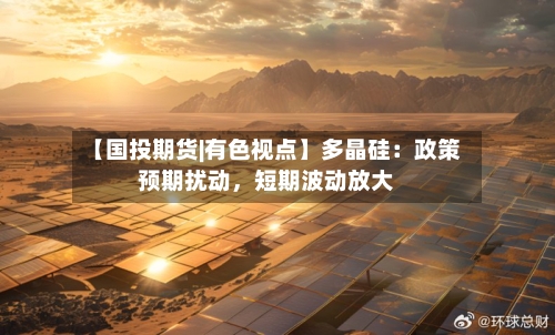 【国投期货|有色视点】多晶硅：政策预期扰动，短期波动放大-第3张图片