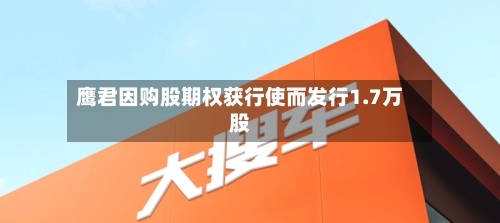 鹰君因购股期权获行使而发行1.7万股-第2张图片