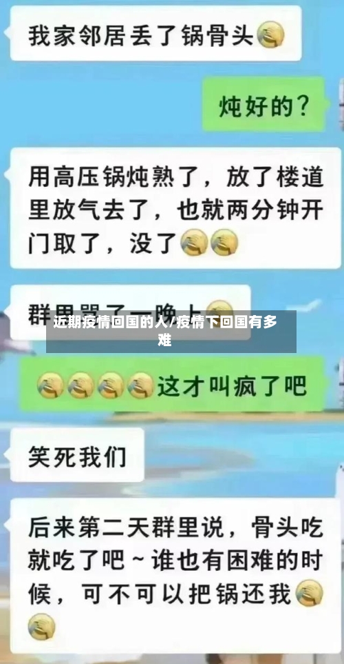 近期疫情回国的人/疫情下回国有多难