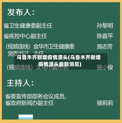 乌鲁木齐新增疫情源头(乌鲁木齐新增疫情源头最新消息)-第2张图片