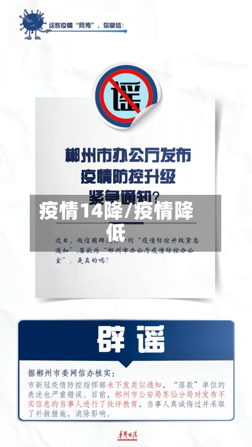 疫情14降/疫情降低