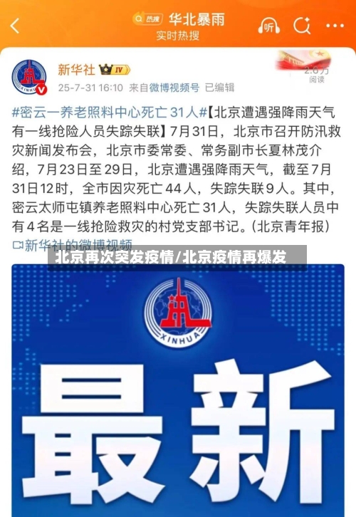 北京再次突发疫情/北京疫情再爆发