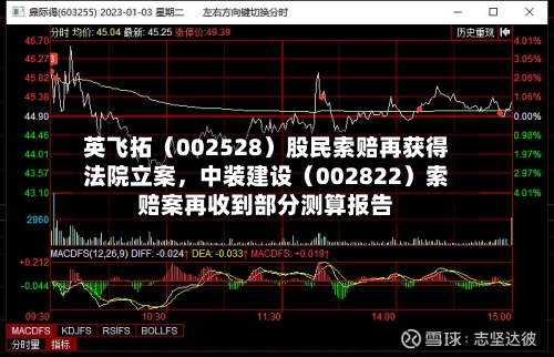 英飞拓（002528）股民索赔再获得法院立案	，中装建设（002822）索赔案再收到部分测算报告-第2张图片