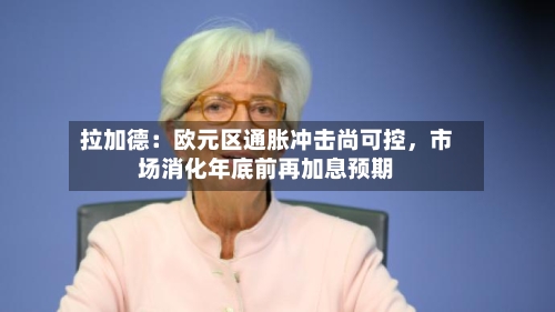 拉加德：欧元区通胀冲击尚可控，市场消化年底前再加息预期-第2张图片