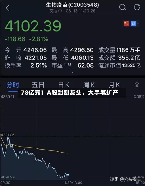 78亿元！A股封测龙头，大手笔扩产-第2张图片