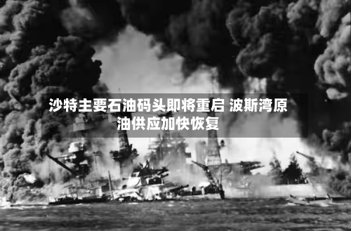 沙特主要石油码头即将重启 波斯湾原油供应加快恢复-第3张图片