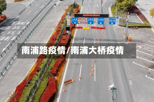 南浦路疫情/南浦大桥疫情