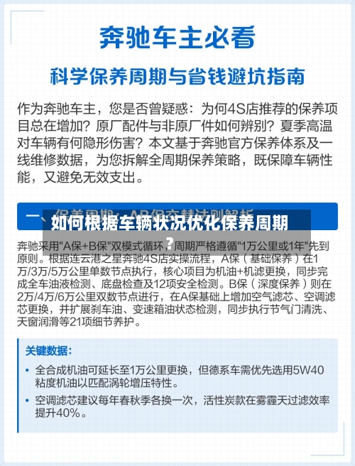 如何根据车辆状况优化保养周期？-第2张图片