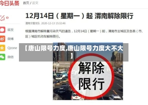 【唐山限号力度,唐山限号力度大不大】
