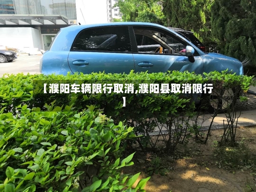 【濮阳车辆限行取消,濮阳县取消限行】-第3张图片
