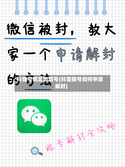 抖音号就是微限号(抖音限号如何申请解封)-第3张图片