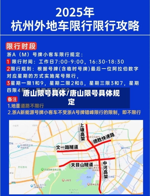 唐山限号具体/唐山限号具体规定-第2张图片