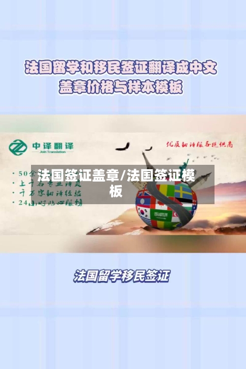 法国签证盖章/法国签证模板-第2张图片