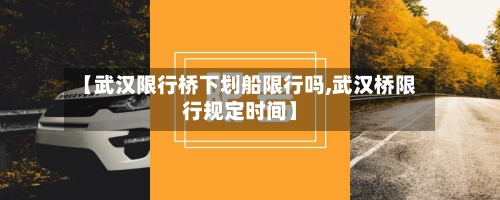 【武汉限行桥下划船限行吗,武汉桥限行规定时间】-第2张图片