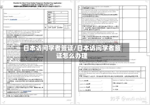 日本访问学者签证/日本访问学者签证怎么办理