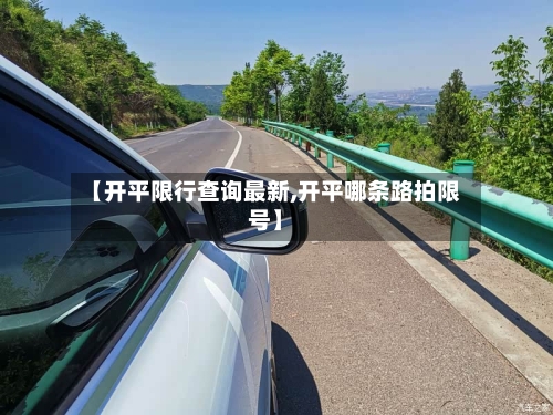【开平限行查询最新,开平哪条路拍限号】-第3张图片
